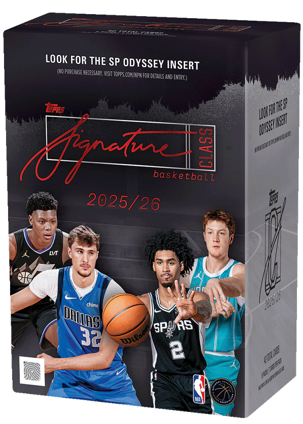 Topps Signature Class Basketball 2025/26 Value Box - Pre-Order