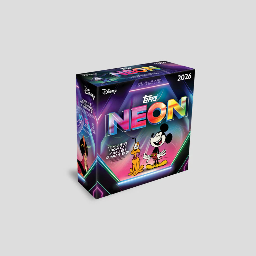 Topps Disney Neon 2026 Mega Box