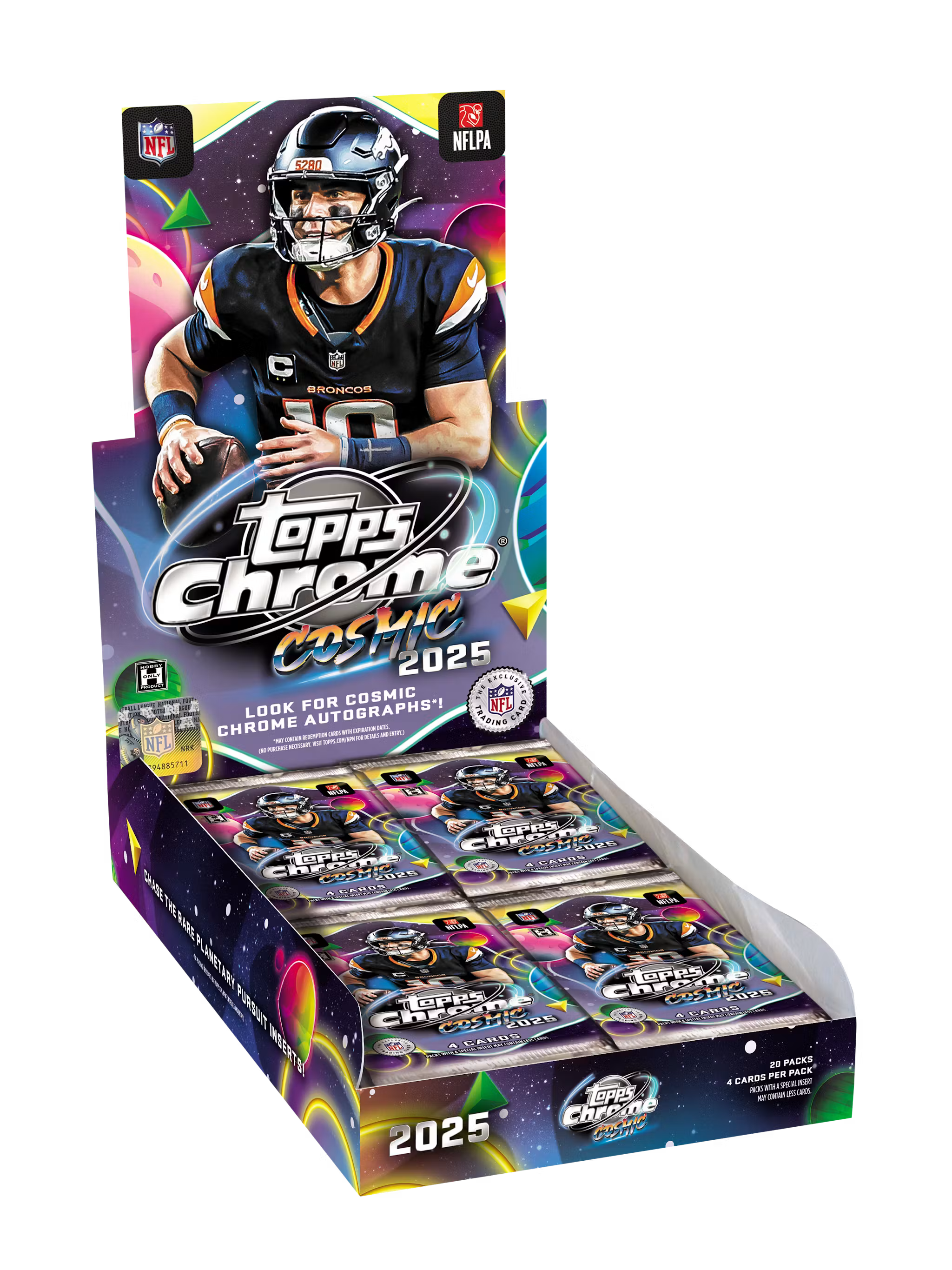 Topps Cosmic Chrome Football 2025 - Hobby Box