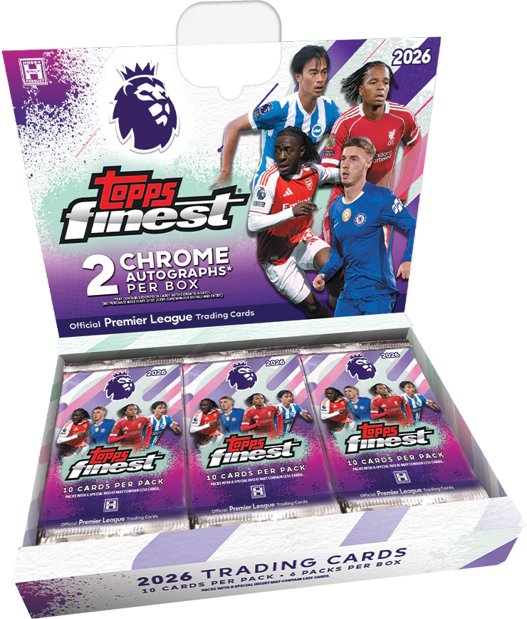 Topps Finest Premier League 2026 Hobby Box