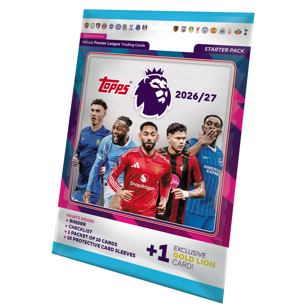 Topps Flagship Premier League 2026/27 Trading Cards - Starter Pack