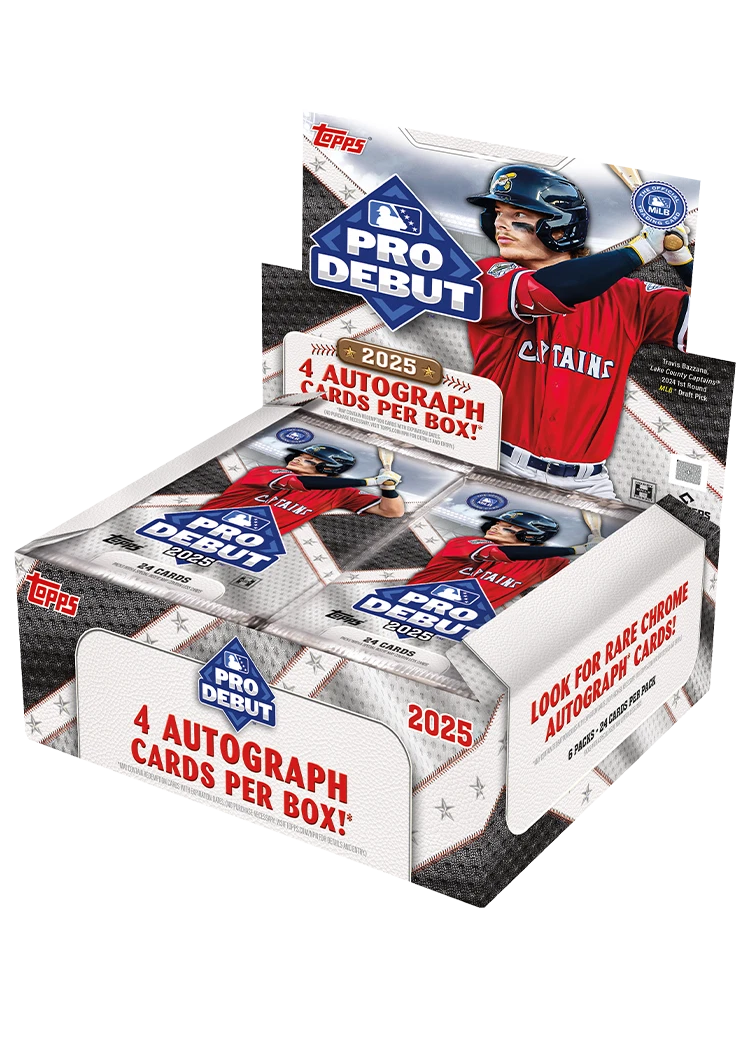 TOPPS PRO DEBUT HOBBY BOX 2025