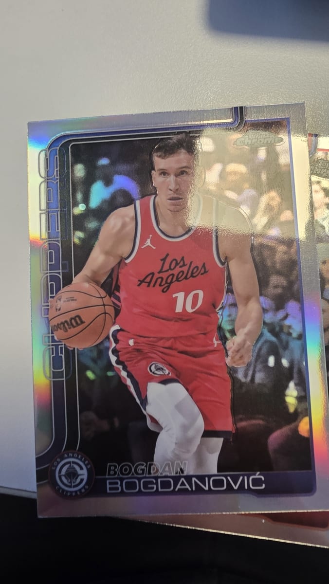 2025 Topps Chrome Bogdan Bogdanovic #92 Refractor