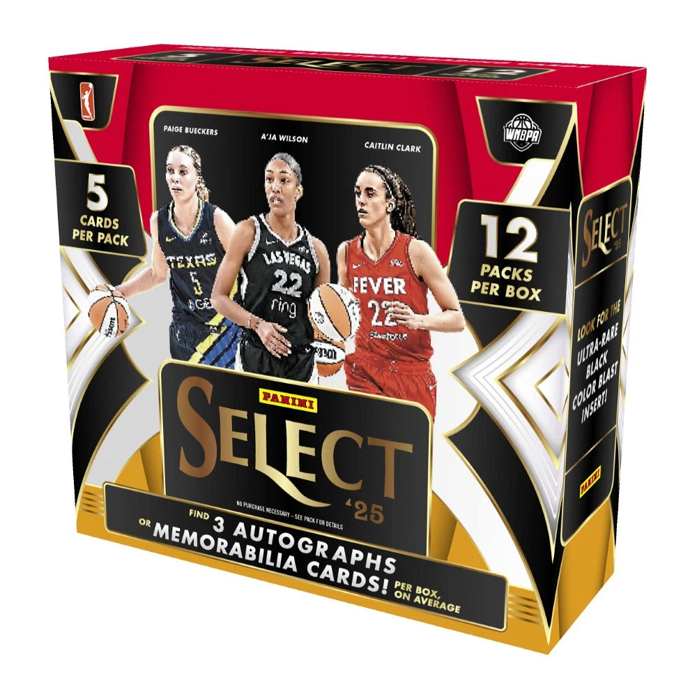 2025 PANINI SELECT WNBA BASKETBALL HOBBY BOX