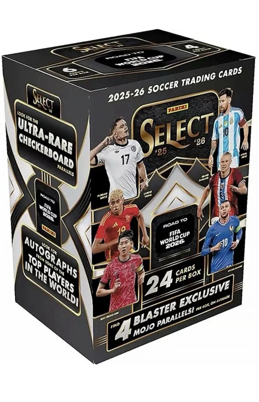 2025-26 Panini Select Road to FIFA World Cup Soccer Blaster Box