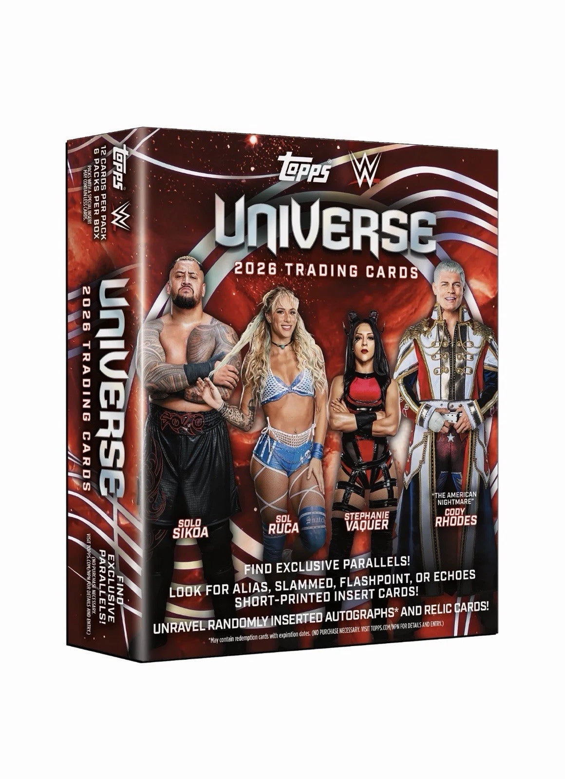 Topps Universe WWE 2026 Mega Box