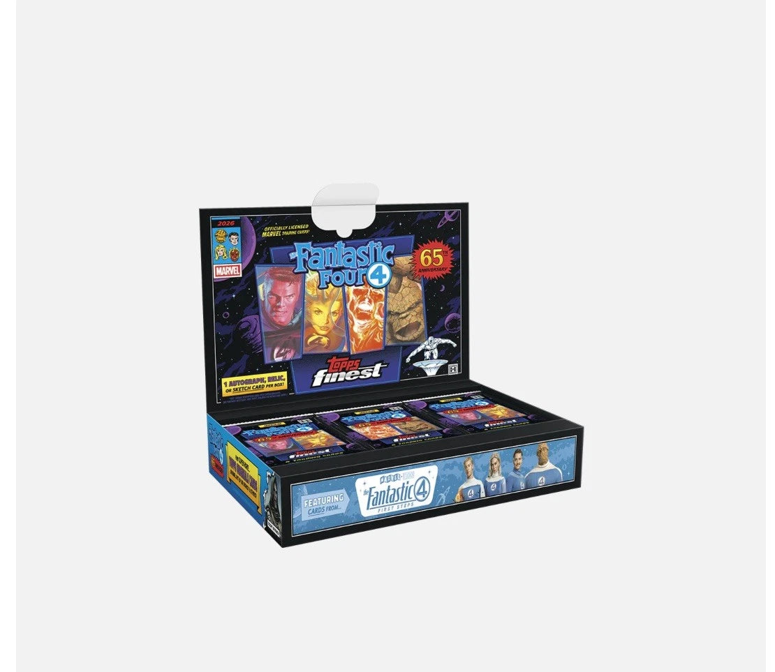 2026 Topps Finest Fantastic Four Hobby Box