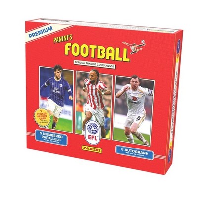 Panini Football EFL 2025/26 Official Trading Cards Premium Box