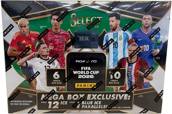 Panini Select Road to FIFA World Cup Soccer Mega Box 2025-26