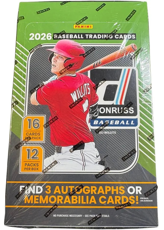 2026 Panini Donruss Baseball Hobby Box