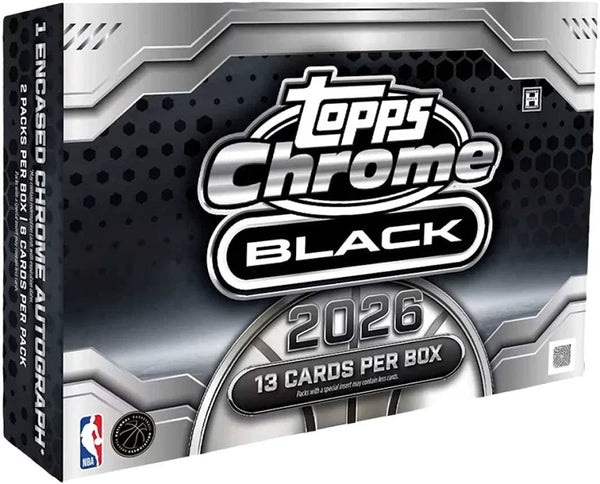 2025-26 Topps Chrome Black Basketball
