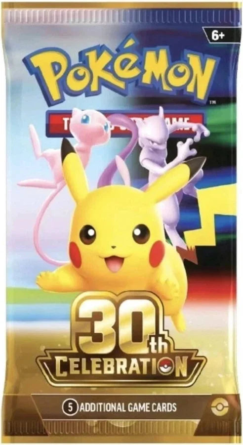 Pokémon 30th Celebration Booster Pack wrapper