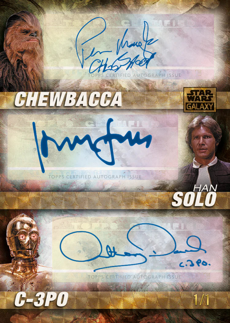 Star Wars Chrome® Galaxy 2026 Hobby Box Pre-sale