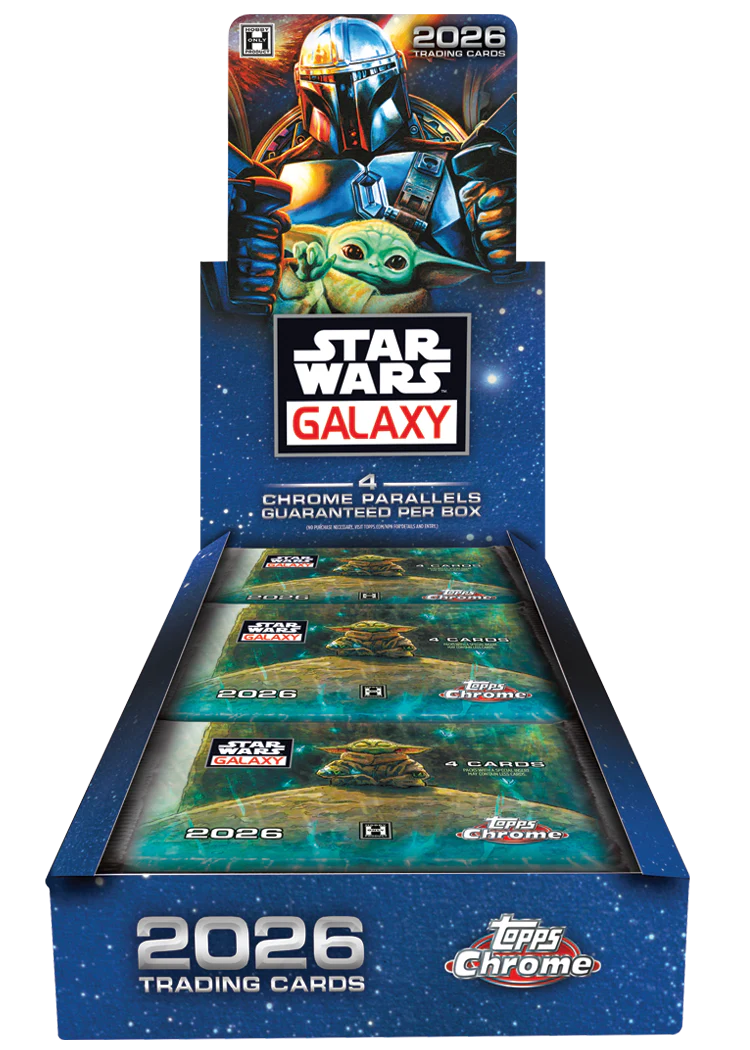 Star Wars Chrome® Galaxy 2026 Hobby Box Pre-sale