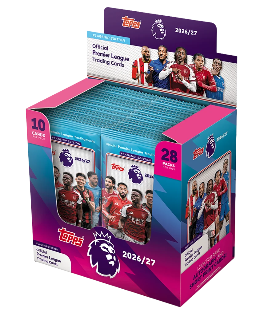Topps Flagship Premier League 2026/27 Trading Cards - Full Box