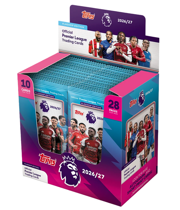 Topps Flagship Premier League 2026/27 Trading Cards - Full Box