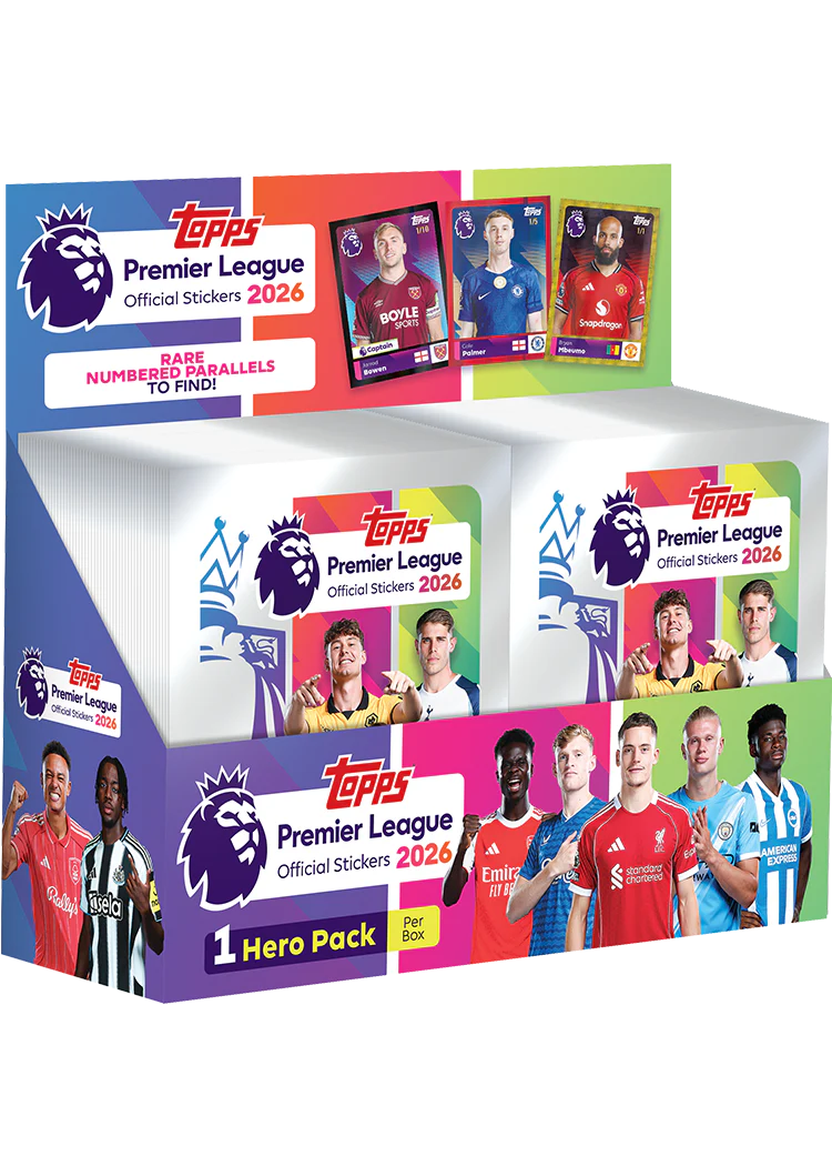 Premier League Stickers 2026 - Full Box