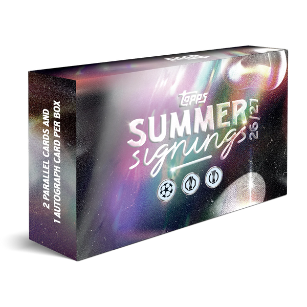 Topps UCC Summer Signings 2026/27 Hobby Box - Pre-Order