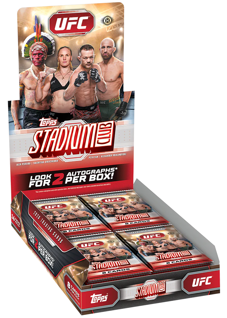 Topps Stadium Club UFC 2026 Hobby Box - Pre-Order