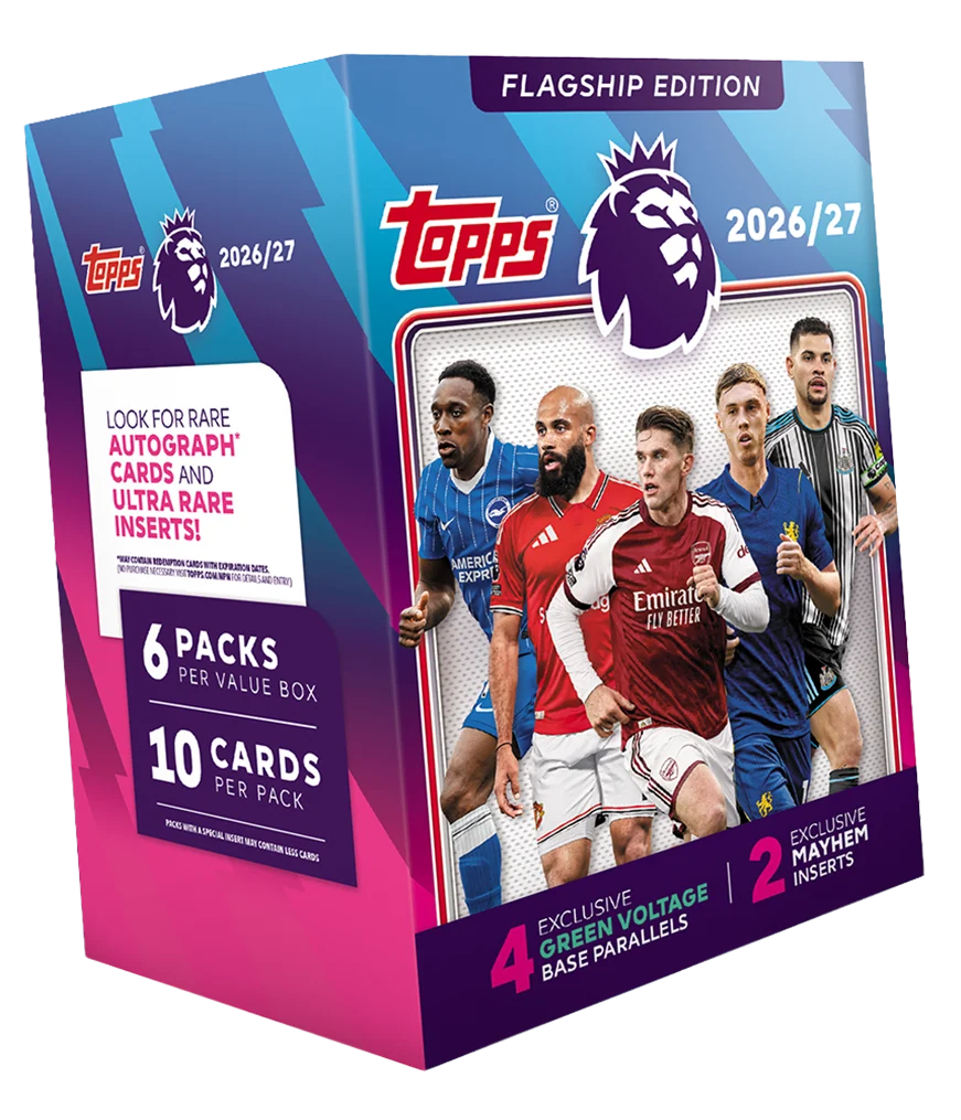 Topps Flagship Premier League 2026/27 Trading Cards - Value Box